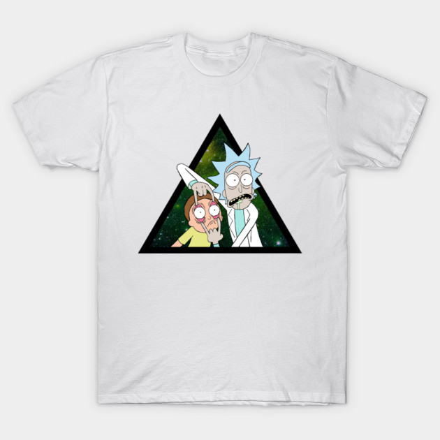 Rick and Morty Trippin 3. T-Shirt-TOZ